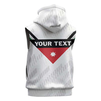 Custom Football 2026 Jordan Sleeveless Hoodie The Chivalrous Ones Go Up