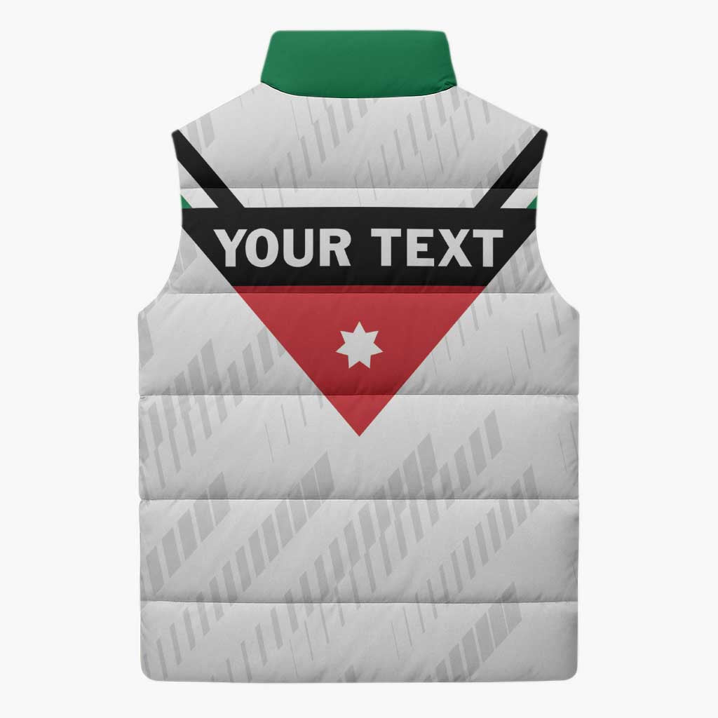 Custom Football 2026 Jordan Sleeveless Puffer Jacket The Chivalrous Ones Go Up