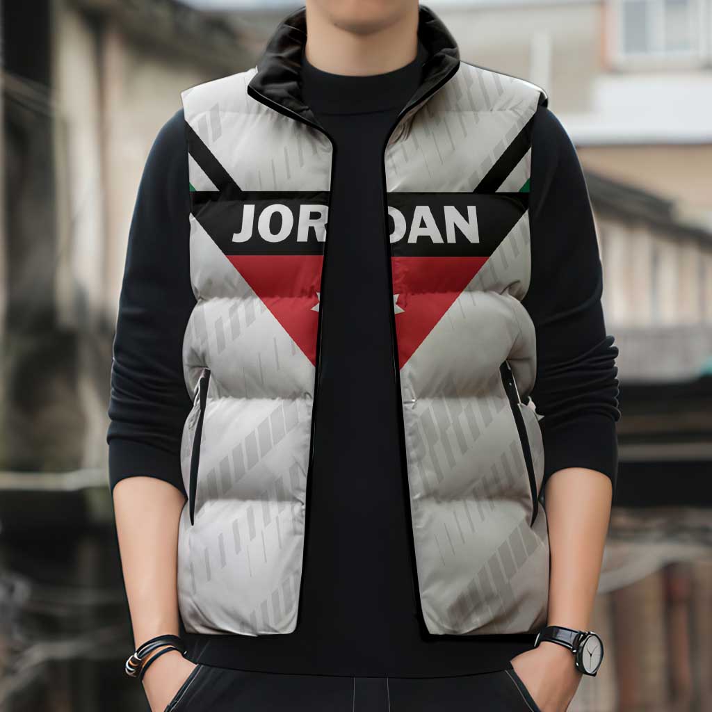 Custom Football 2026 Jordan Sleeveless Puffer Jacket The Chivalrous Ones Go Up