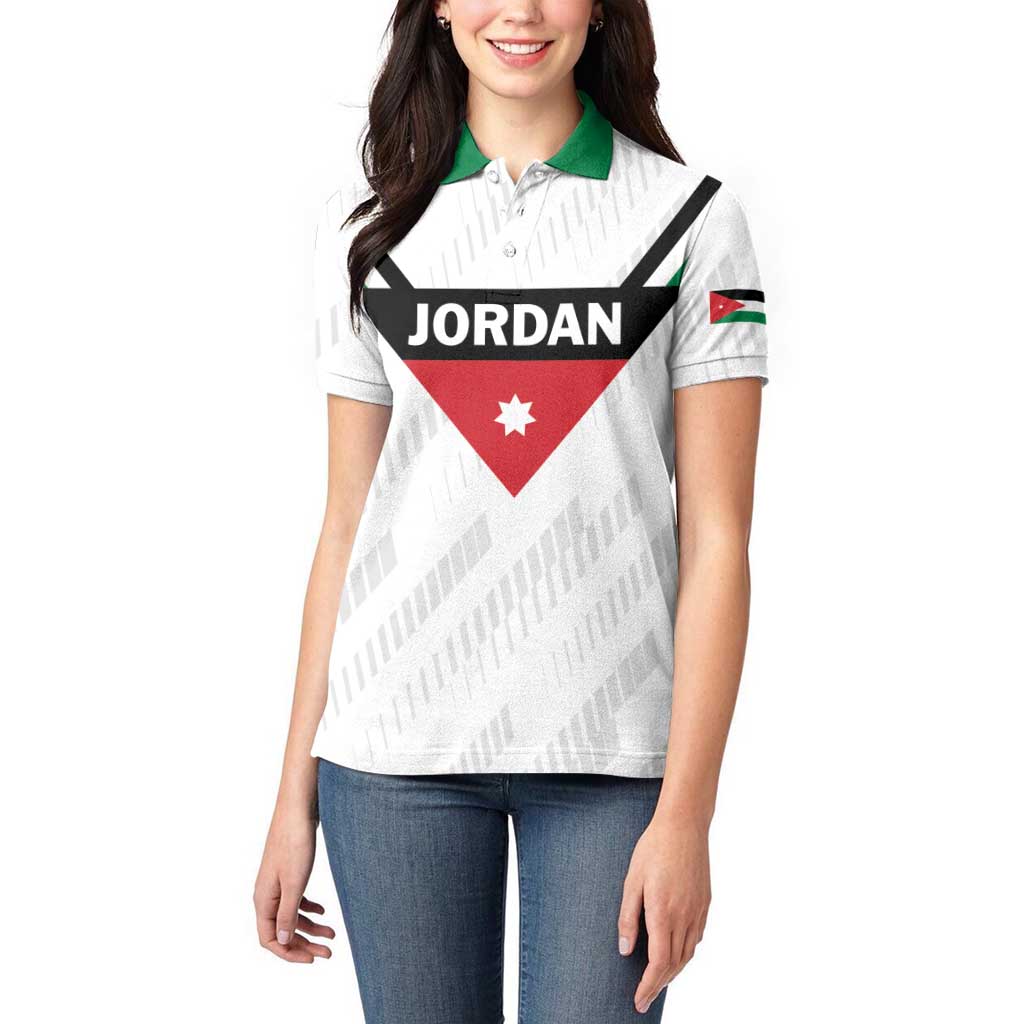 Custom Football 2026 Jordan Women Polo Shirt The Chivalrous Ones Go Up
