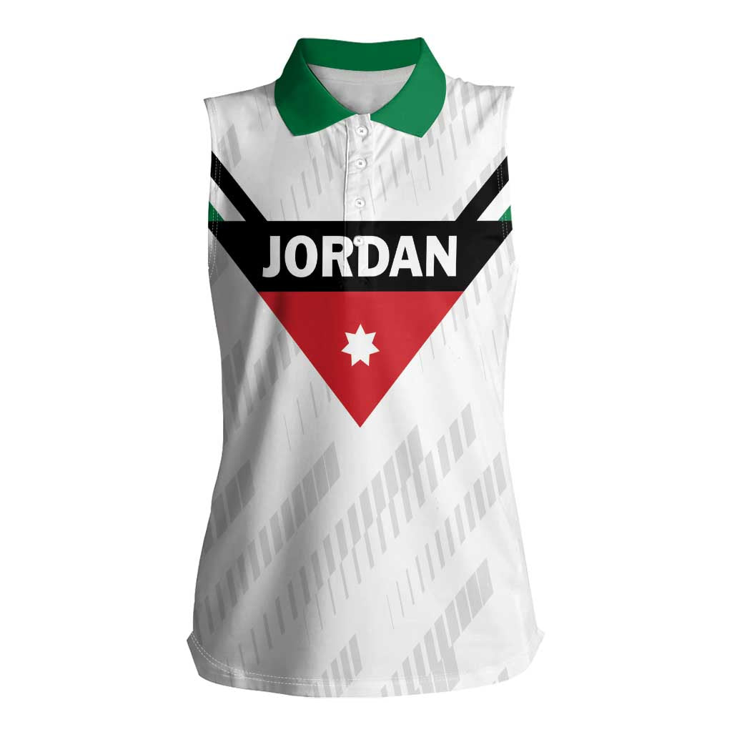 Custom Football 2026 Jordan Women Sleeveless Polo Shirt The Chivalrous Ones Go Up
