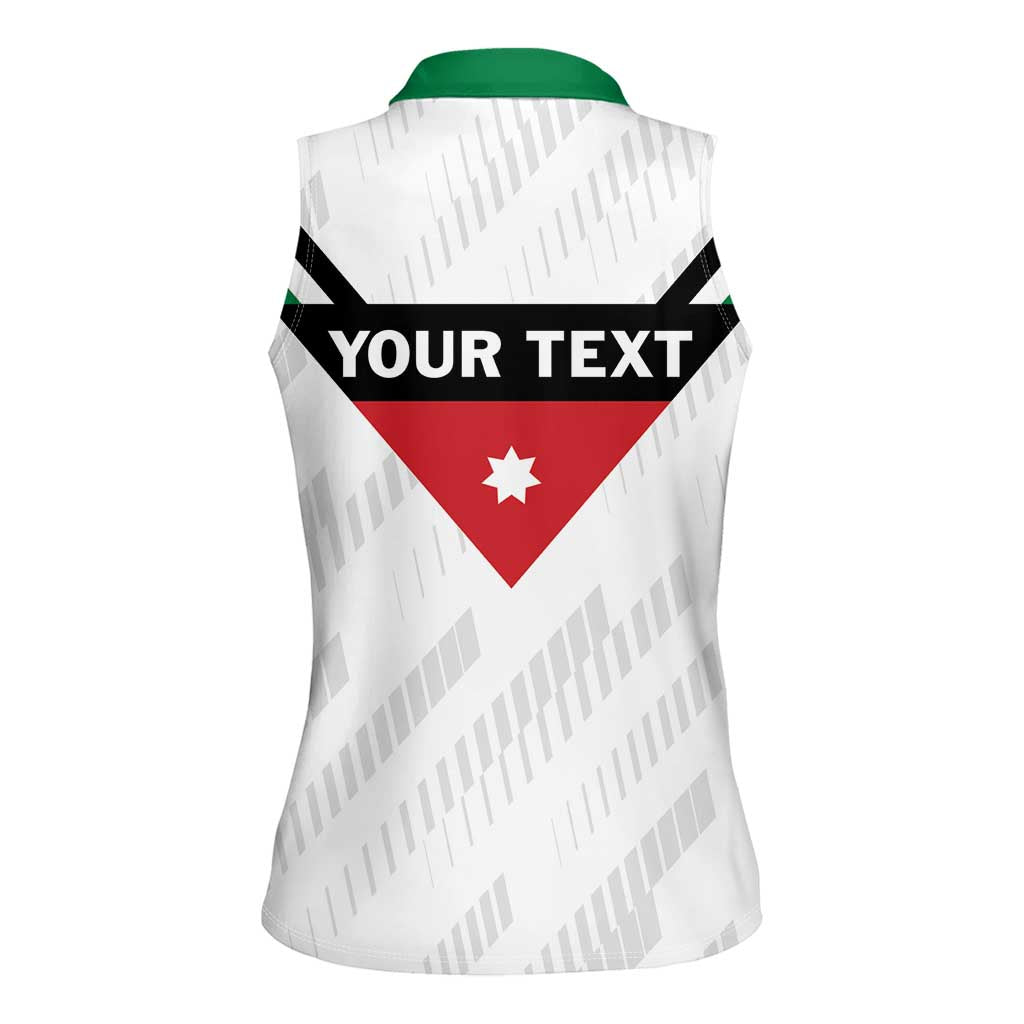 Custom Football 2026 Jordan Women Sleeveless Polo Shirt The Chivalrous Ones Go Up