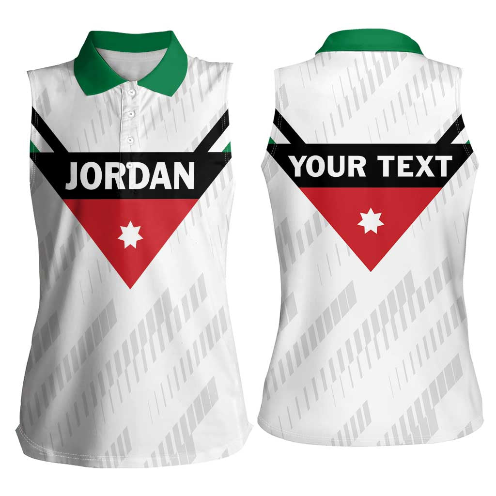 Custom Football 2026 Jordan Women Sleeveless Polo Shirt The Chivalrous Ones Go Up