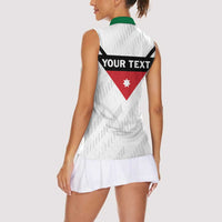 Custom Football 2026 Jordan Women Sleeveless Polo Shirt The Chivalrous Ones Go Up