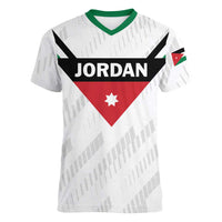 Custom Football 2026 Jordan Women V-Neck T-Shirt The Chivalrous Ones Go Up