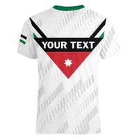 Custom Football 2026 Jordan Women V-Neck T-Shirt The Chivalrous Ones Go Up