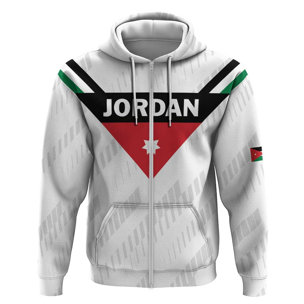 Custom Football 2026 Jordan Zip Hoodie The Chivalrous Ones Go Up