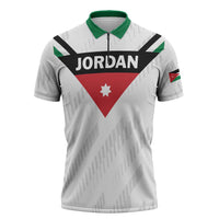 Custom Football 2026 Jordan Zipper Polo Shirt The Chivalrous Ones Go Up