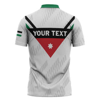 Custom Football 2026 Jordan Zipper Polo Shirt The Chivalrous Ones Go Up