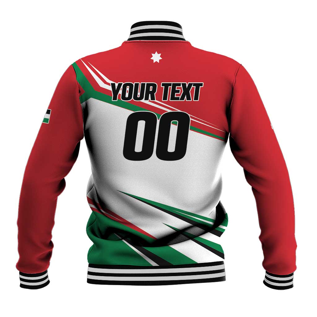 Custom Football 2026 Jordan Baseball Jacket Al Nashama Make History