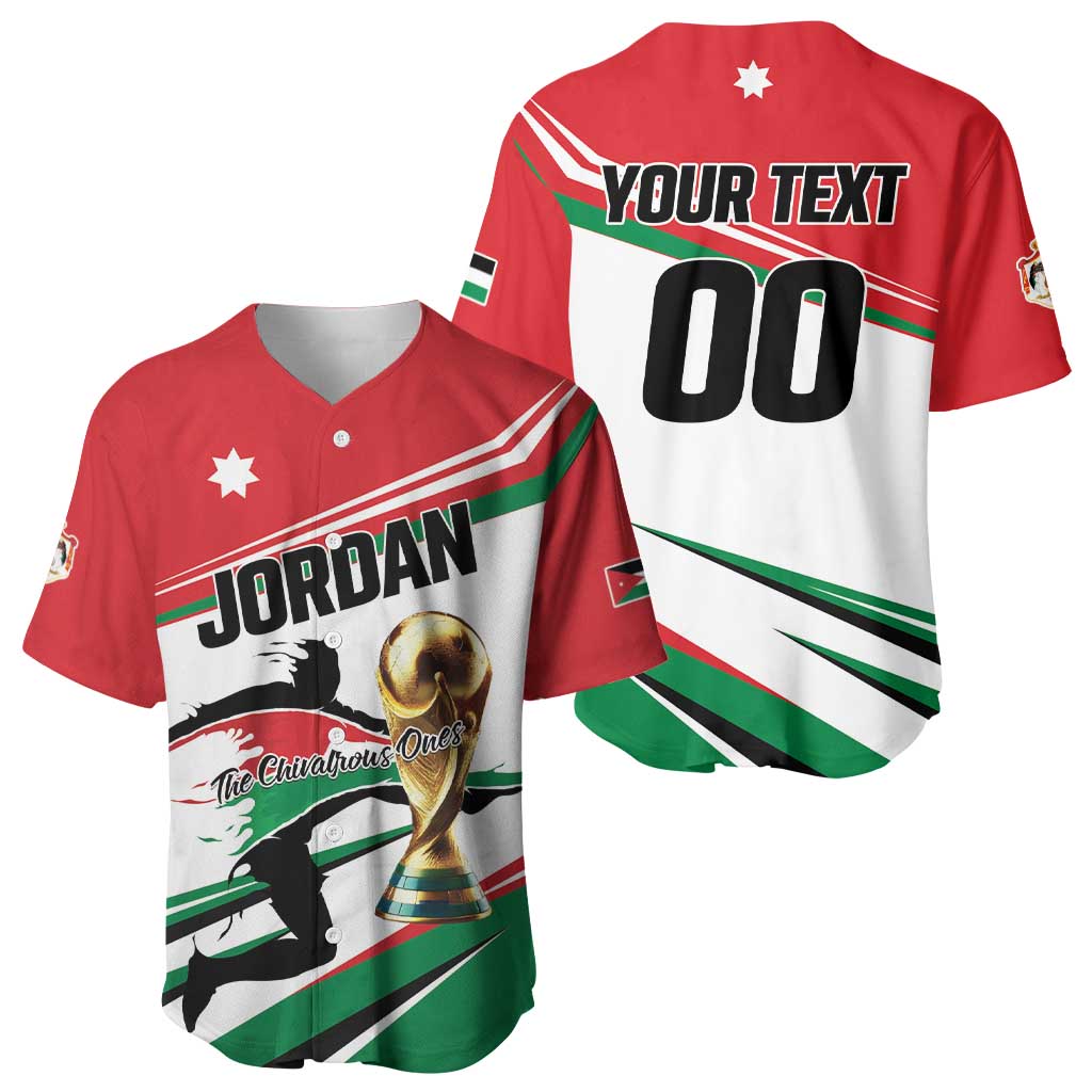 Custom Football 2026 Jordan Baseball Jersey Al Nashama Make History