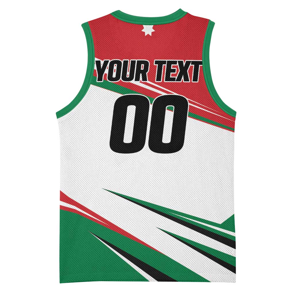 Custom Football 2026 Jordan Basketball Jersey Al Nashama Make History