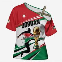Custom Football 2026 Jordan Cross Shoulder Shirt Al Nashama Make History