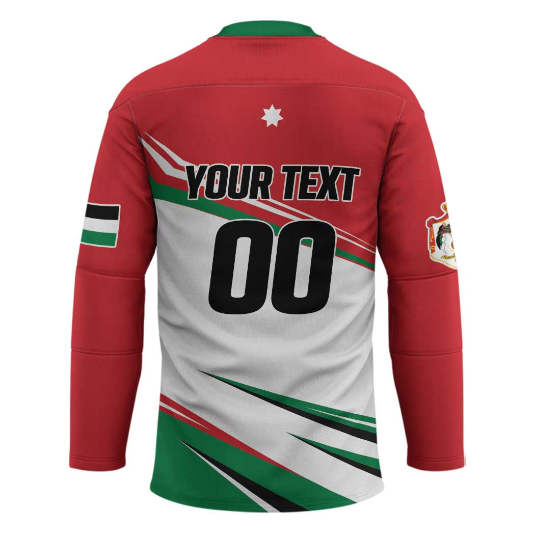 Custom Football 2026 Jordan Hockey Jersey Al Nashama Make History