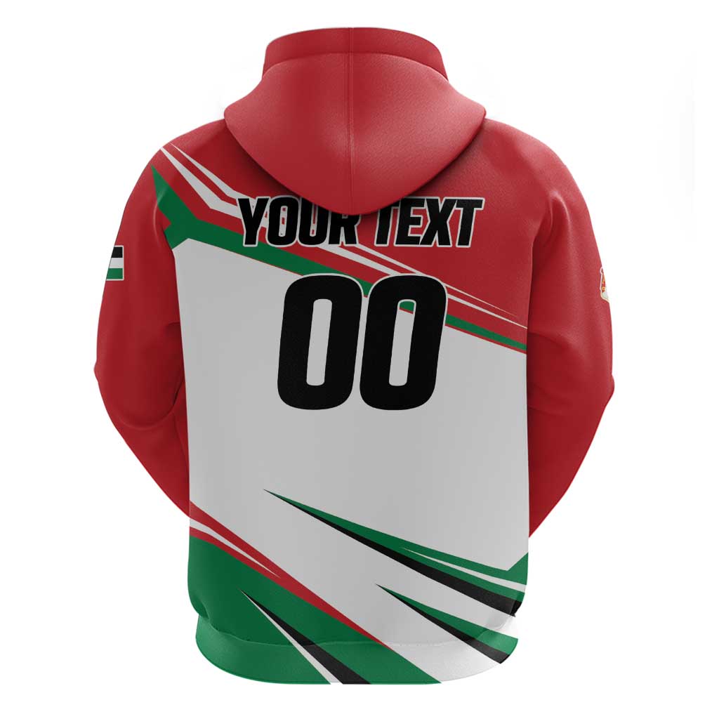Custom Football 2026 Jordan Hoodie Al Nashama Make History