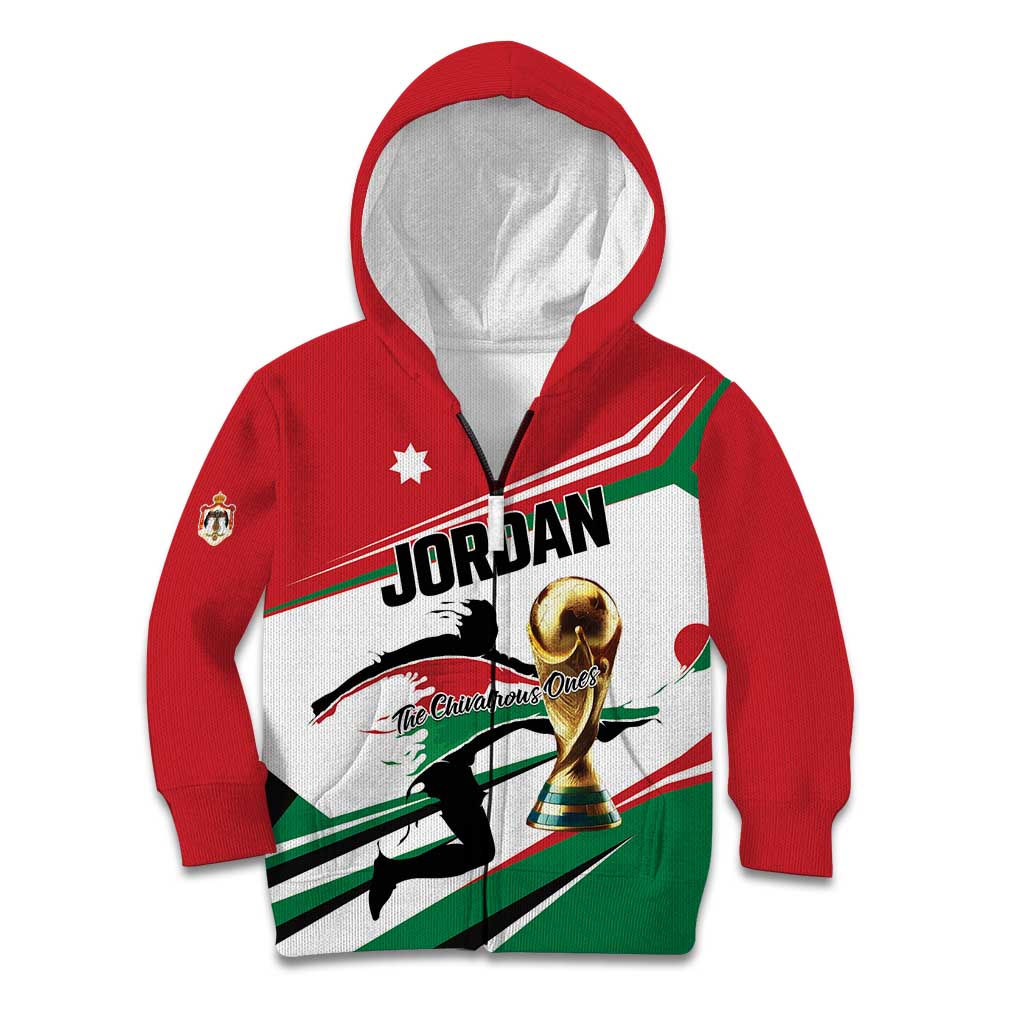 Custom Football 2026 Jordan Kid Hoodie Al Nashama Make History