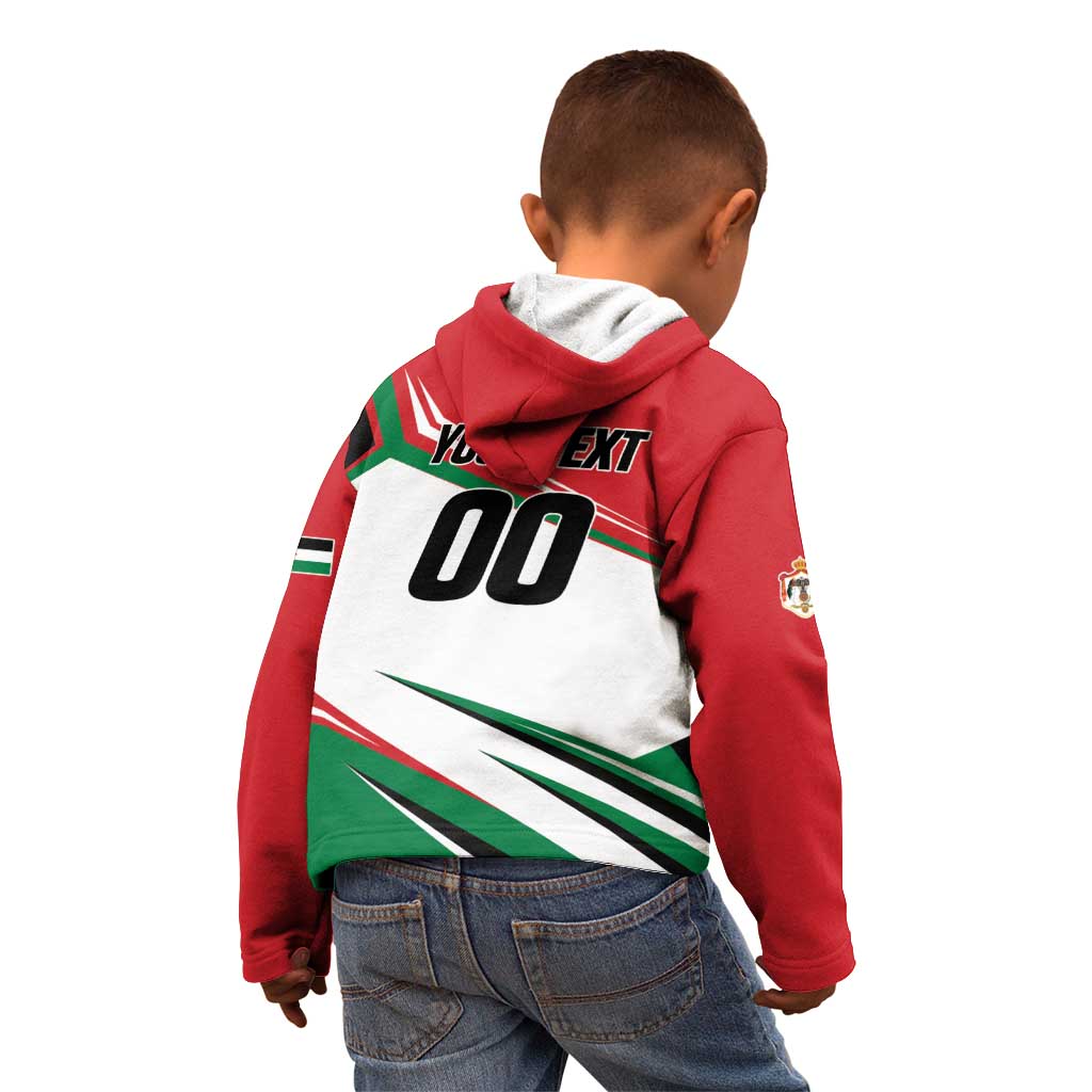 Custom Football 2026 Jordan Kid Hoodie Al Nashama Make History