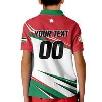 Custom Football 2026 Jordan Kid Polo Shirt Al Nashama Make History