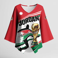 Custom Football 2026 Jordan Kimono Sleeve Blouse Al Nashama Make History