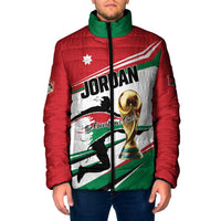 Custom Football 2026 Jordan Padded Jacket Al Nashama Make History