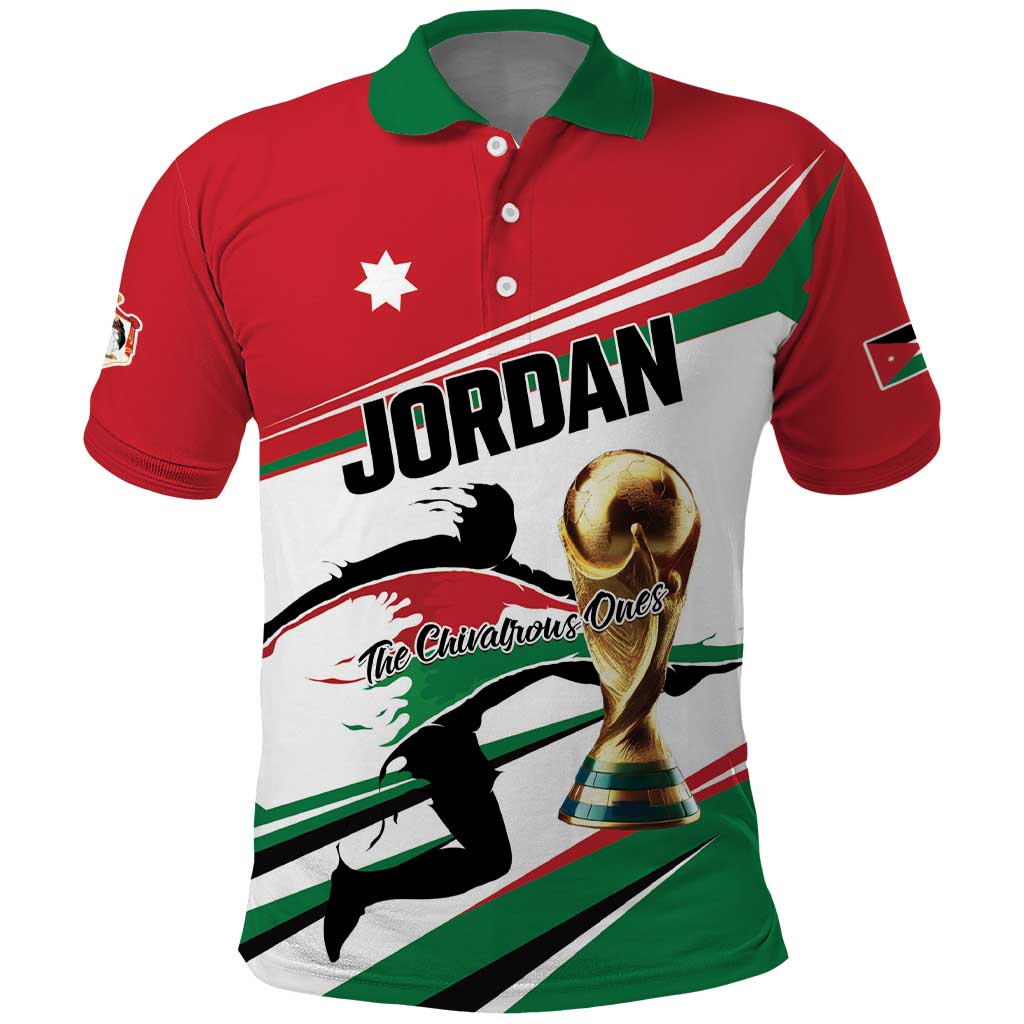 Custom Football 2026 Jordan Polo Shirt Al Nashama Make History