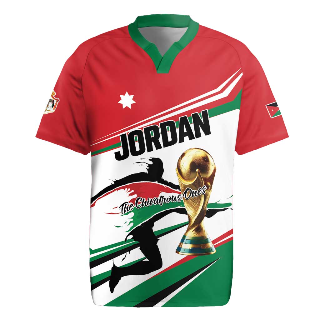 Custom Football 2026 Jordan Rugby Jersey Al Nashama Make History