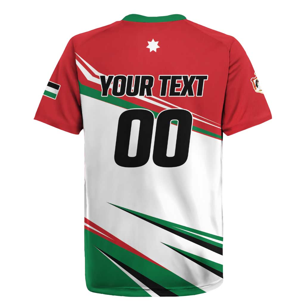 Custom Football 2026 Jordan Rugby Jersey Al Nashama Make History