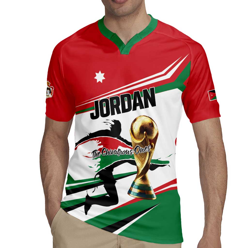 Custom Football 2026 Jordan Rugby Jersey Al Nashama Make History
