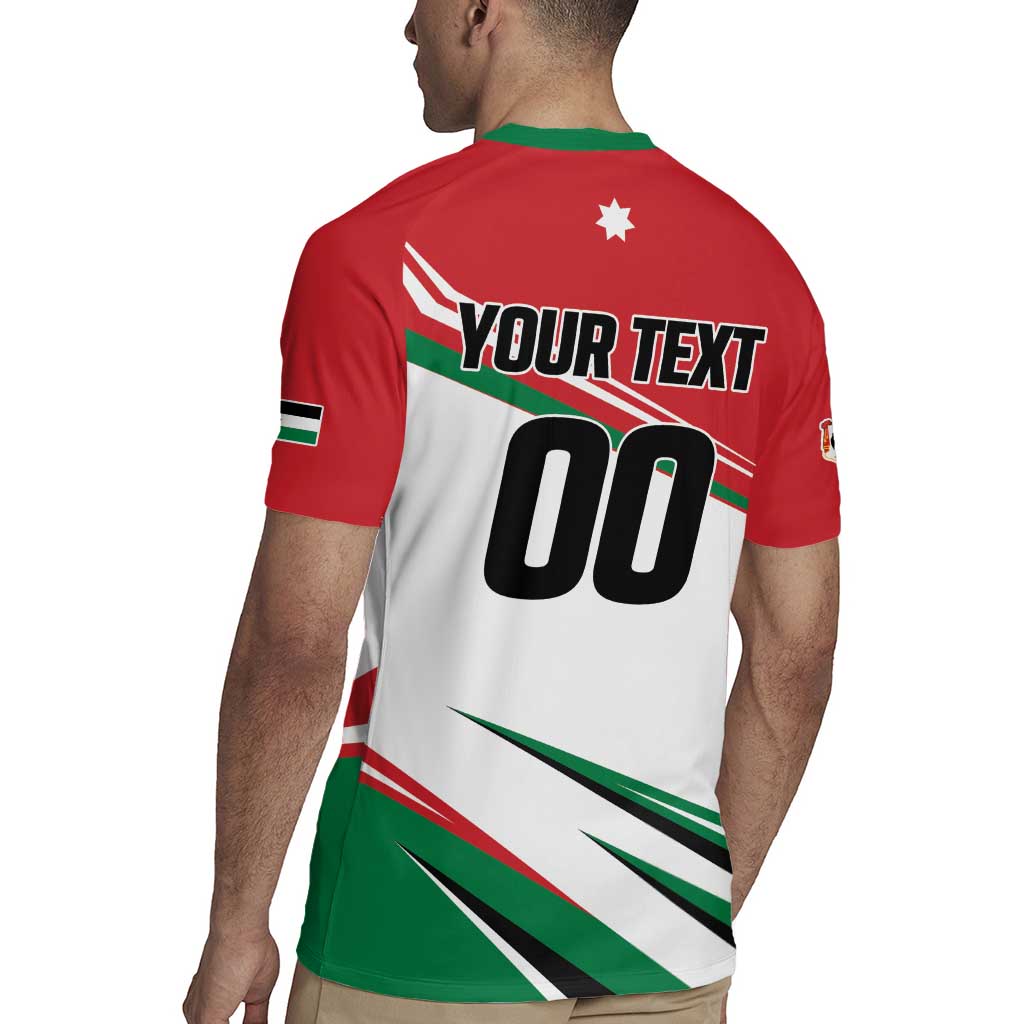 Custom Football 2026 Jordan Rugby Jersey Al Nashama Make History