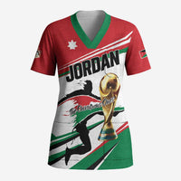 Custom Football 2026 Jordan Scrub Top Al Nashama Make History
