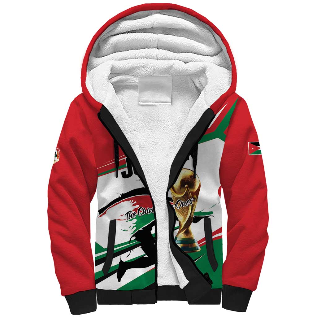 Custom Football 2026 Jordan Sherpa Hoodie Al Nashama Make History
