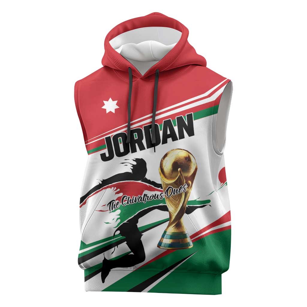 Custom Football 2026 Jordan Sleeveless Hoodie Al Nashama Make History