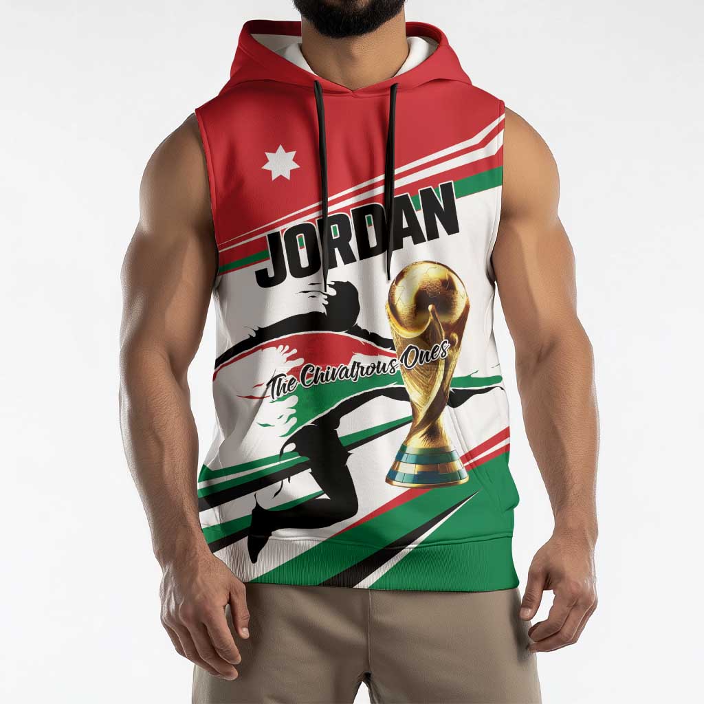 Custom Football 2026 Jordan Sleeveless Hoodie Al Nashama Make History