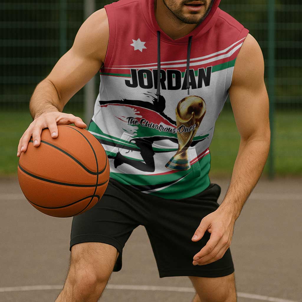 Custom Football 2026 Jordan Sleeveless Hoodie Al Nashama Make History
