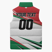 Custom Football 2026 Jordan Sleeveless Puffer Jacket Al Nashama Make History
