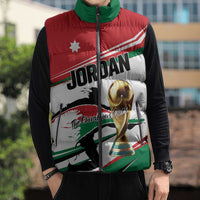 Custom Football 2026 Jordan Sleeveless Puffer Jacket Al Nashama Make History