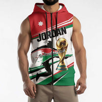Custom Football 2026 Jordan Sleeveless Zip Hoodie Al Nashama Make History
