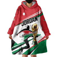 Custom Football 2026 Jordan Wearable Blanket Hoodie Al Nashama Make History