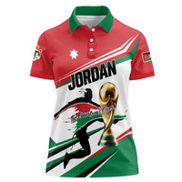 Custom Football 2026 Jordan Women Polo Shirt Al Nashama Make History