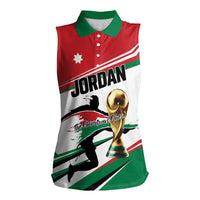 Custom Football 2026 Jordan Women Sleeveless Polo Shirt Al Nashama Make History