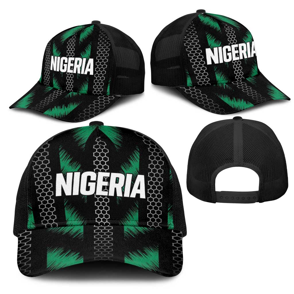 Nigeria Football Baseball Net Cap Soar Super Eagles