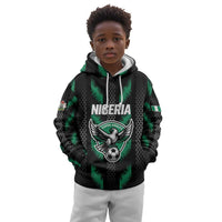 Custom Football Nigeria Kid Hoodie Soar Super Eagles