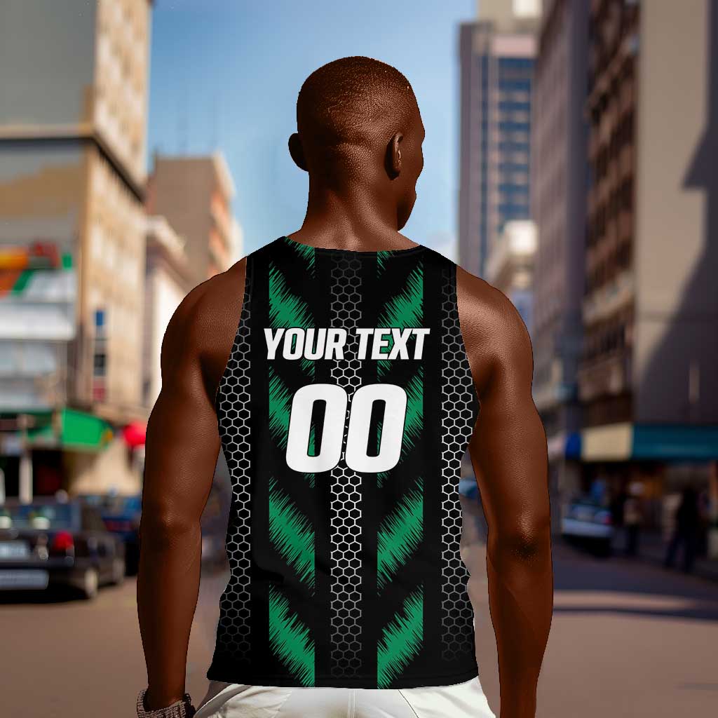 Custom Football Nigeria Men Tank Top Soar Super Eagles