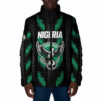 Custom Football Nigeria Padded Jacket Soar Super Eagles