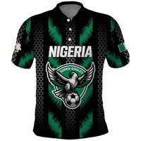 Custom Football Nigeria Polo Shirt Soar Super Eagles