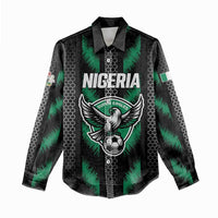 Custom Football Nigeria Women Casual Shirt Soar Super Eagles