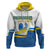 Ukraine Hoodie Ukrainian Map Vyshyvanka Pattern - Wonder Print Shop