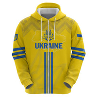 Custom Ukraine 2024 Football Hoodie Ukrainian Folk Pattern - Wonder Print Shop
