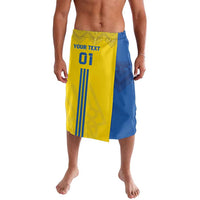 Custom Ukraine 2024 Football Lavalava Ukrainian Folk Pattern - Wonder Print Shop