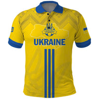 Custom Ukraine 2024 Football Polo Shirt Ukrainian Folk Pattern - Wonder Print Shop